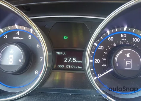 2013 Hyundai Sonata Limited from USA, damaged, VIN 5NPEC4AC4DH605841